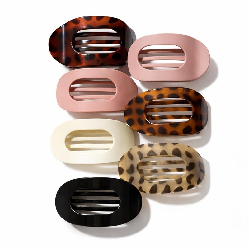 Duckbill Hair Clips for Women – 6-Pack Flat Hair Clips for Hair, Comfortable, Perfect for Updos, Buns, Wigs, Everyday Styling & Parties