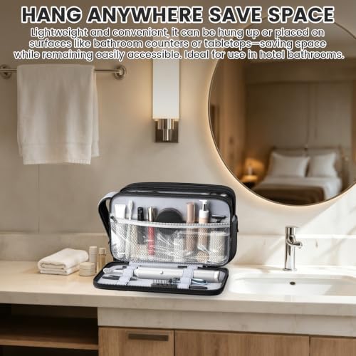 Travel Toiletry Bag Waterproof Hanging Organizer for Men & Women