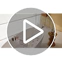 Bath Pillow for Tub - Comfortable White Standard Cushion with 54 Non-Slip Suction Cups