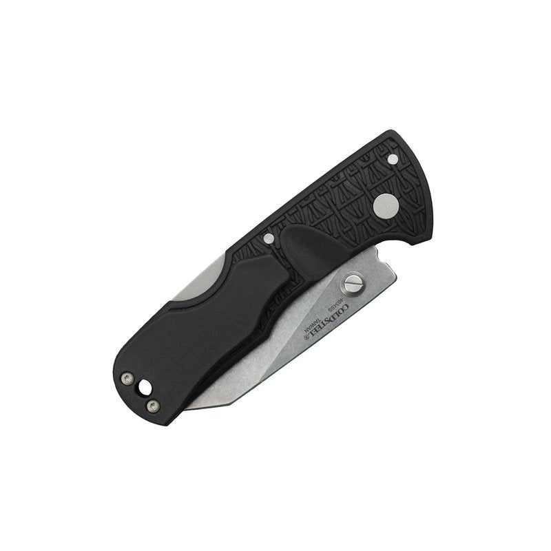 Cold Steel Kiridashi 2.5" 4034SS Sheepsfoot Blade 4" Griv-Ex Handle Everyday Carry Utility Tactical Folding Knife, Blister Pack