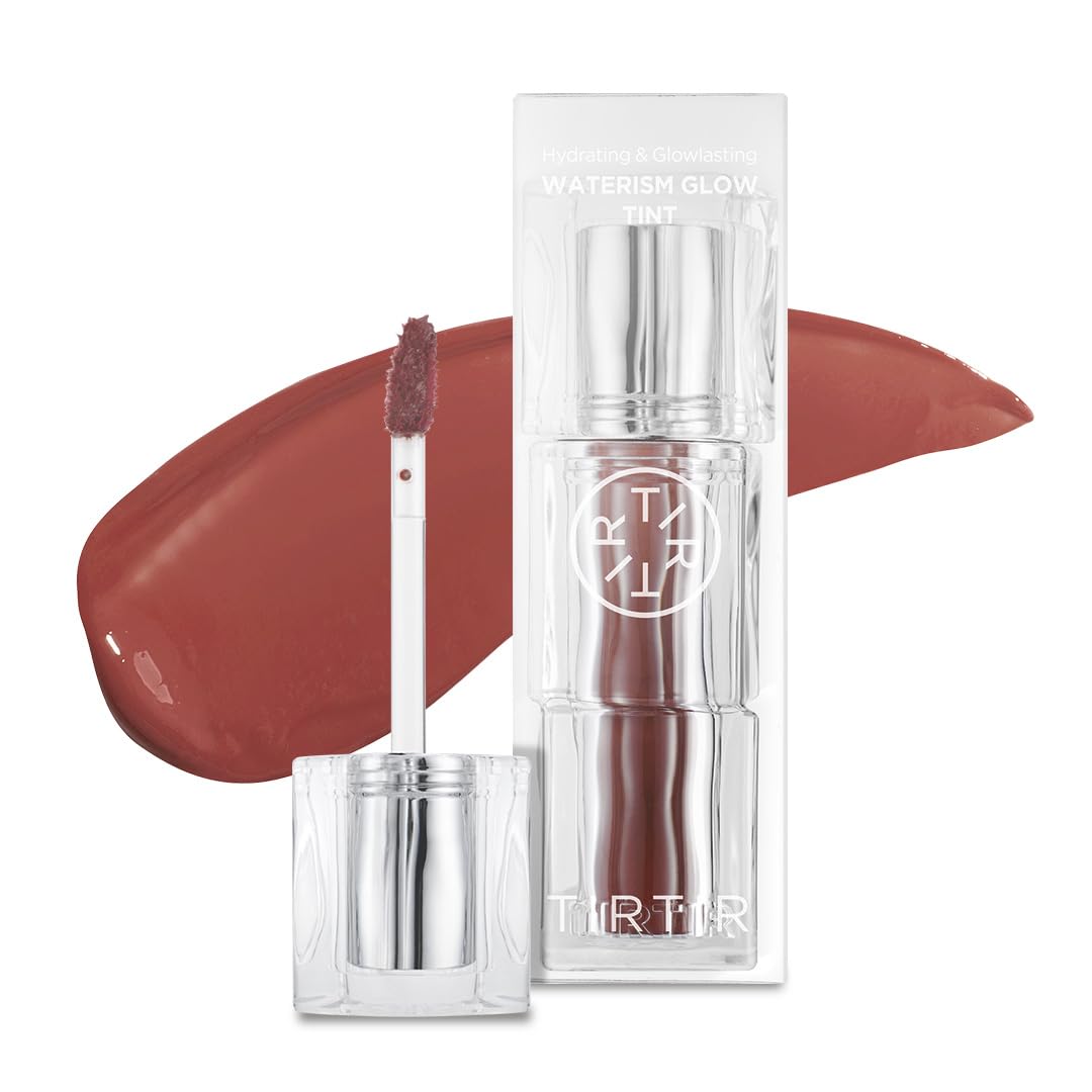 Mini Size Waterism Tinted Lip Gloss - #01 Mauve Rose | 12H Long-Lasting, Non-Sticky Korean Lip and Cheek Tint