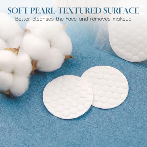 SLequipo Cotton Rounds Bulk 50 Packs of 5 Individually Wrapped