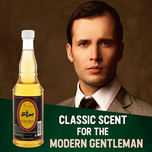 Clubman Lustray Coachman After Shave Lotion - 14 fl oz, Cool & Refresh