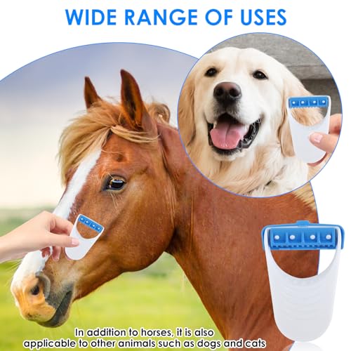 Disposable Horse Grooming Razors - 6 Pack with Stainless Steel Blades