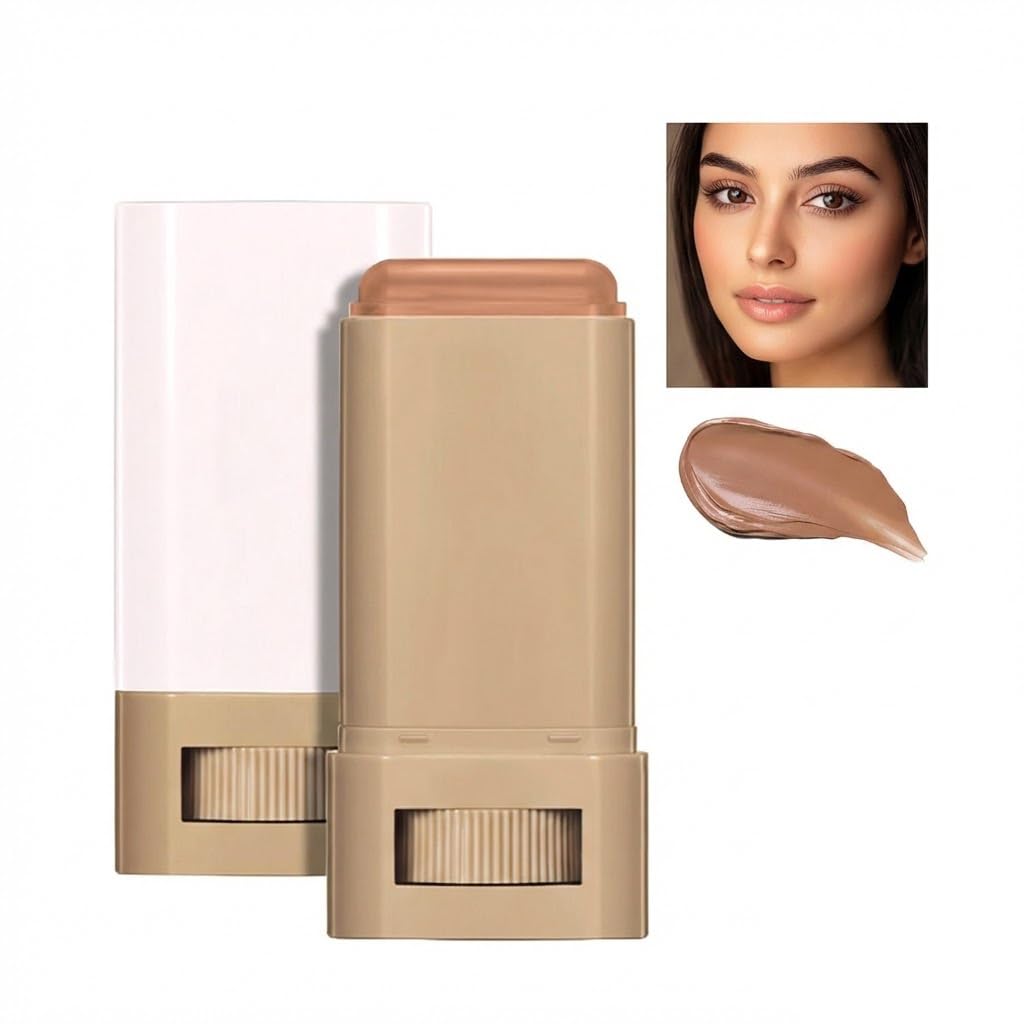 Beauty Balm Serum Tint Stick - Hydrating Face Foundation with Buildable Coverage | Moisturizing Concealer for Glowing Skin (1#, 1)