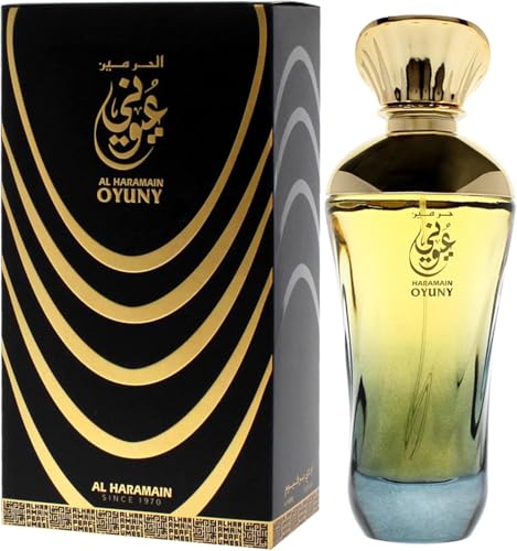 Al Haramain Oyuny Eau de Parfum for Unisex, Amber Floral Spray, 3.33 Ounce