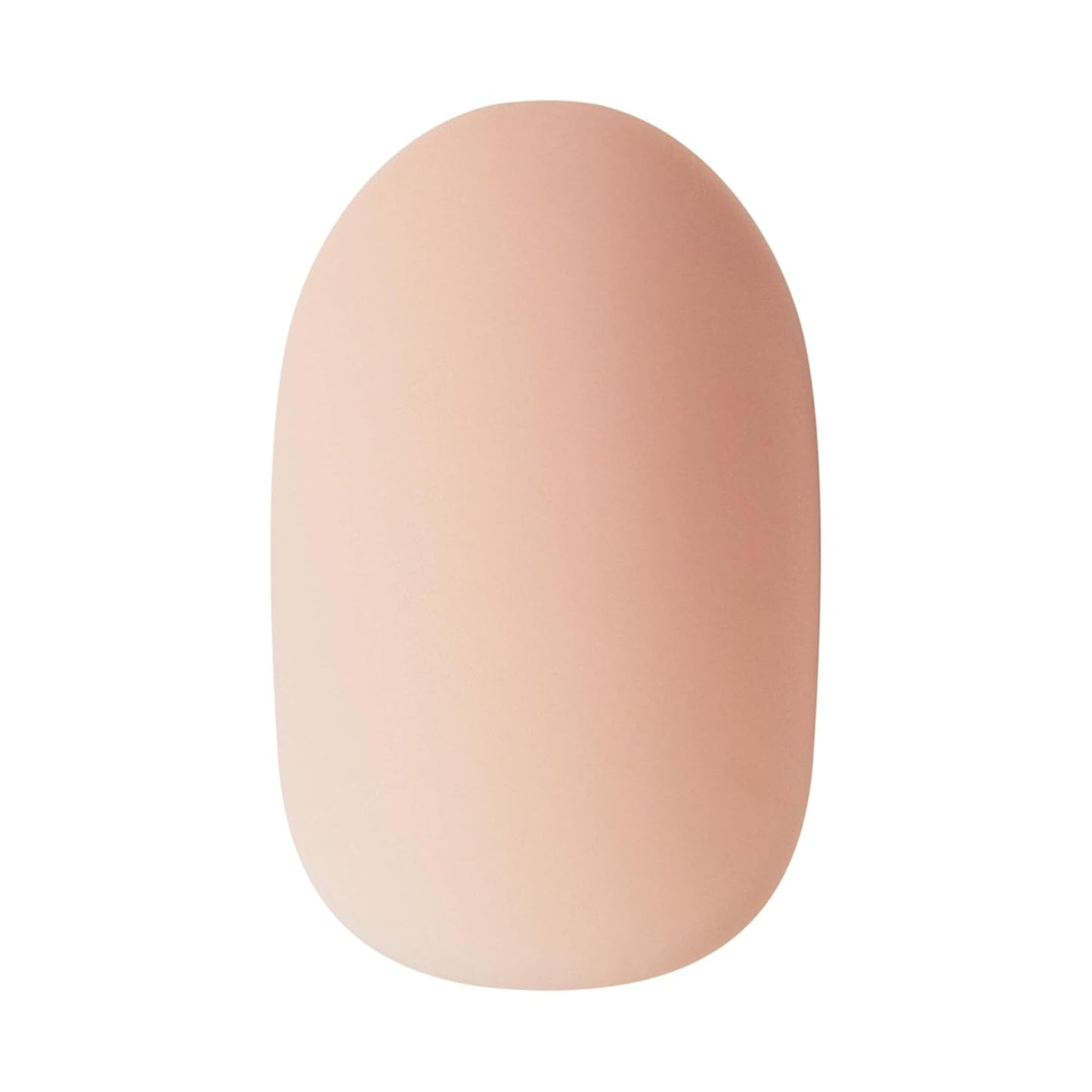 Kiss Impress No Glue Mani Press-On Nails - Evanesce Design, Beige, Short Oval Shape | 30 Nails, Prep Pad & Accessories