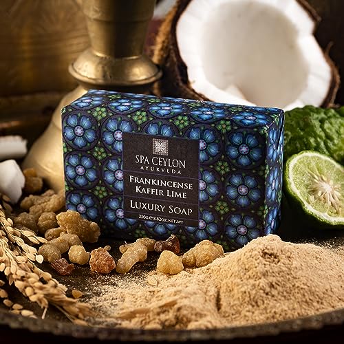 Luxury Frankincense & Kaffir Lime Soap | Moisturizing Natural Cleanser