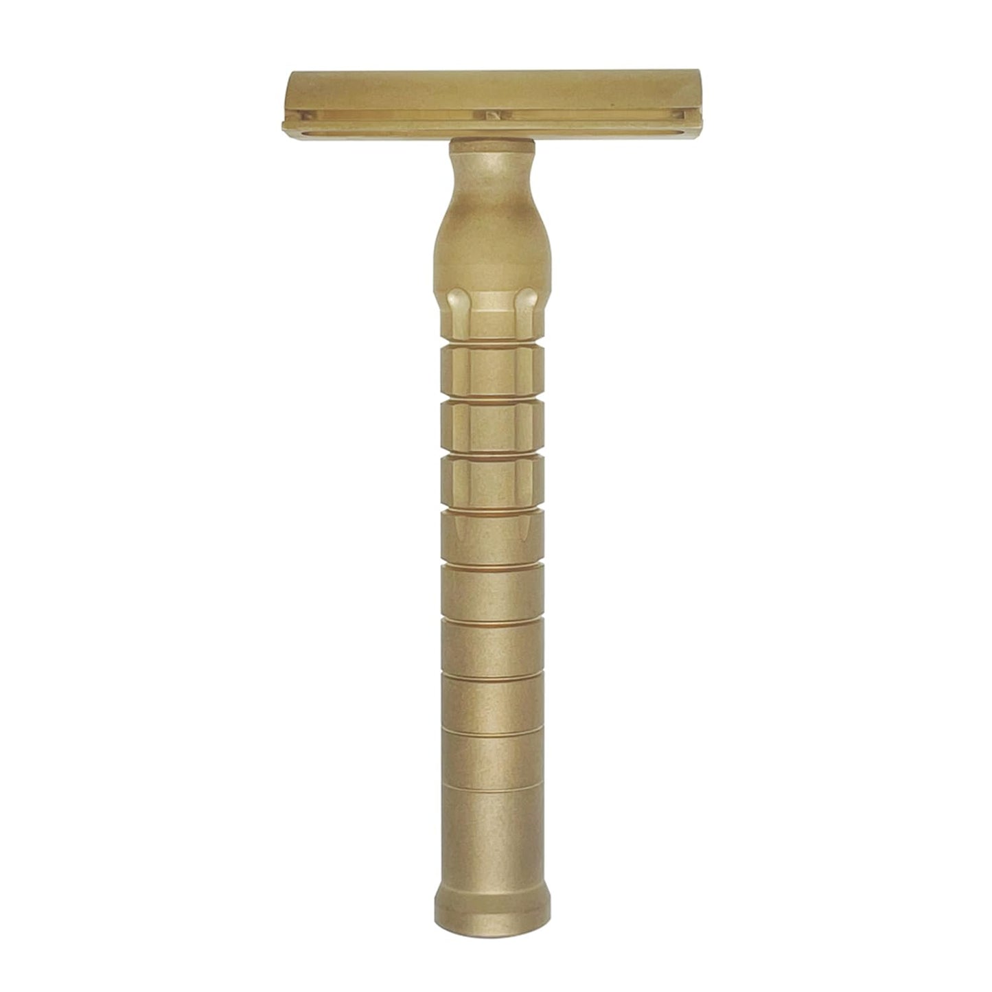 The Goodfellas’ Smile Bayonetta CNC‑Machined 100 % Brass Double‑Edge Safety Razor – Precision Comfort Shave Design, Sand‑Blasted Satin Finish, Crafted in Italy