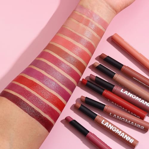Jolilab Velvet Matte Lipstick Set - 2 Pcs in Nude to Dark Shades