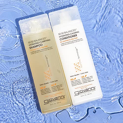 GIOVANNI 50:50 Balanced Hydrating Calming Conditioner, 8.5 oz