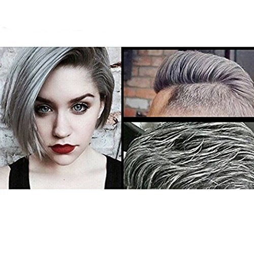 Temporary Silver Gray Hair Spray Color Wax - Washable Hair Dye for Cosplay, Halloween & Parties | 4.23 Oz