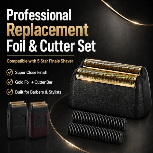 Gold Foil Replacement Heads for Wahl 7031-100/7043-100 Shaver
