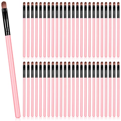 Patelai 48-Piece Synthetic Flat Makeup Brush Set for Lips and Concealer