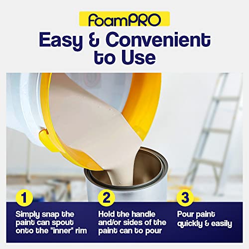 FoamPRO 135 No-Drip Paint Pouring Spout for 5 Gallon Buckets