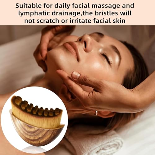 RAXSEG Lymphatic Contour Face Brush for Sculpting & Skin Detox