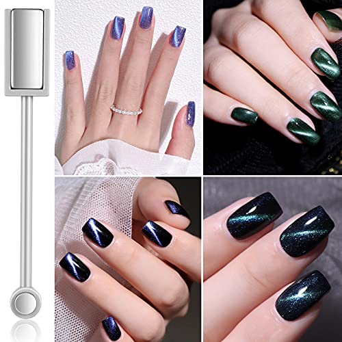 FRCOLOR Double-Head Magic Magnet Stick for 3D Cat Eye Nail Art
