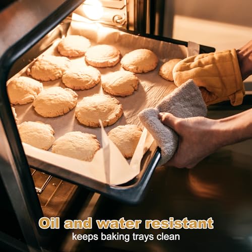 200 PCS Unbleached Parchment Paper 12x16 – Nonstick Baking Sheets