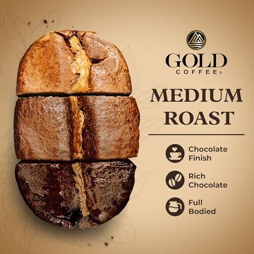 Gold Coffee Chocolate Truffle Flavored Ground Coffee - 12 oz
