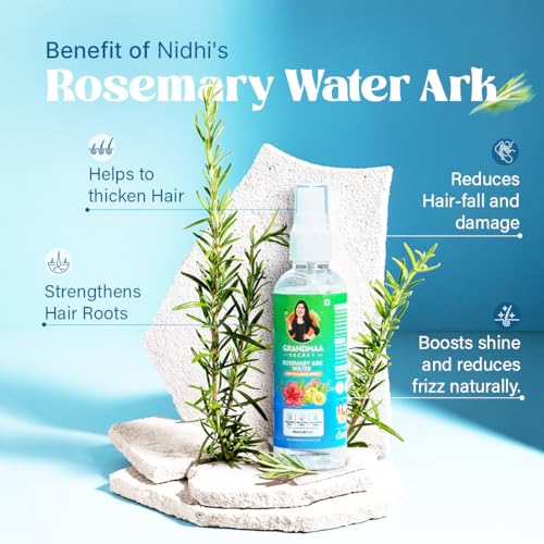 Nidhi's Grandmaa Secret Rosemary Hair Thickening Mist - 100ml Natural Spray