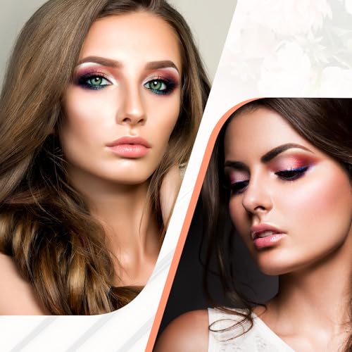 7-Piece Angled Eyeliner & Eyebrow Brush Set for Precision Makeup