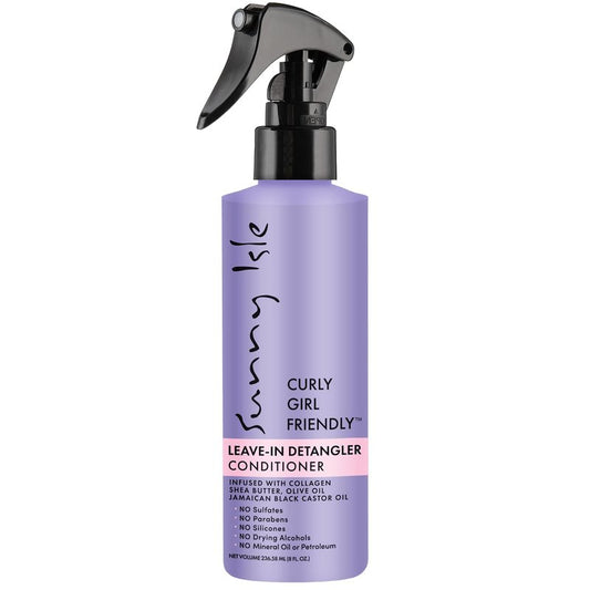 Curly Hair Leave-In Conditioner Spray - Lightweight Detangler with Jamaican Black Castor Oil & Shea Butter | 8oz