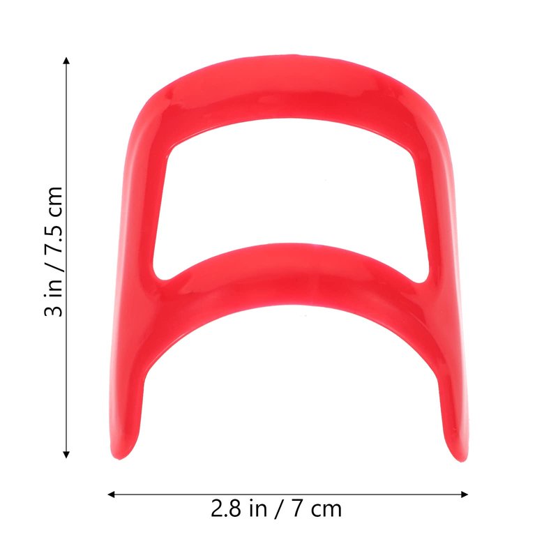 Healifty Goatee Shaving Template Shaping Edge Up Tool for Goatee Trimming Lineup Beard Grooming Kit for Men Barber Supplies 2pcs