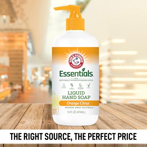 Arm & Hammer Orange Citrus Liquid Hand Soap 14 fl oz – Gentle Cleansing & Softening