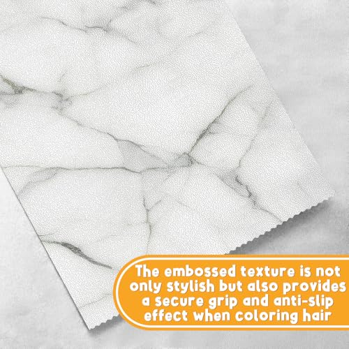 Marble Pattern Hair Foils for Highlighting - 500 Pre-Cut Aluminum Sheets