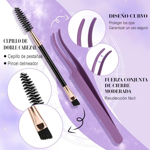 B&Qaugen B03 Wispy Eyelash Clusters Kit - 156PCS Makeup Set