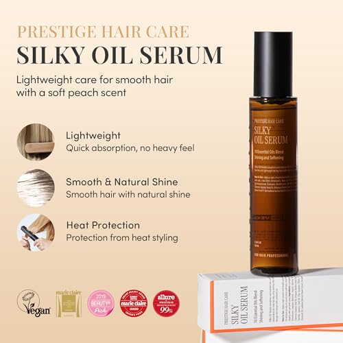 CURLYSHYLL Lightweight Hair Oil Serum for Frizz Control - 70ml