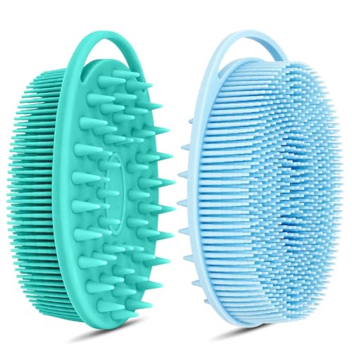 Uormsici Silicone Body Scrubber - Gentle Exfoliating Brush for All Skin Types