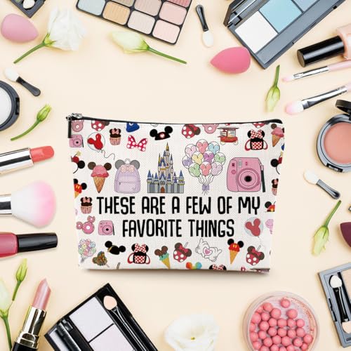 Large Capacity Fairy Tale Makeup Bag - Waterproof Cosmetic Organizer