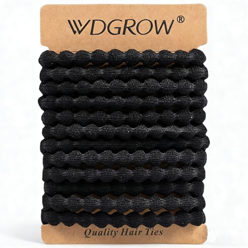 Large Hair Ties for Men and Women,Girls,Boys, Thick Heavy Hair,12pcs
