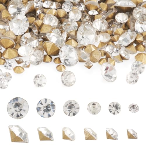 Crystal Pointed Back Rhinestones for Nail Art 1440pcs/Bag DIY Decorations