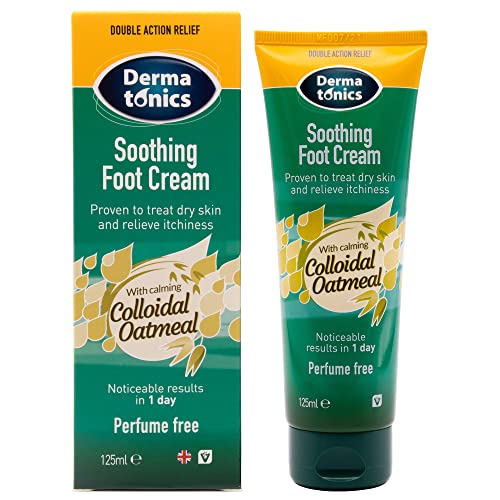 Dermatonics Soothing Foot Cream with Colloidal Oatmeal, 125ml