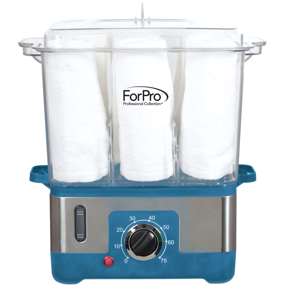 Premium XL Hot Towel Steamer - 50% Larger Capacity, Heats 9 Facial Towels Quickly | Ideal for Salons & Spas