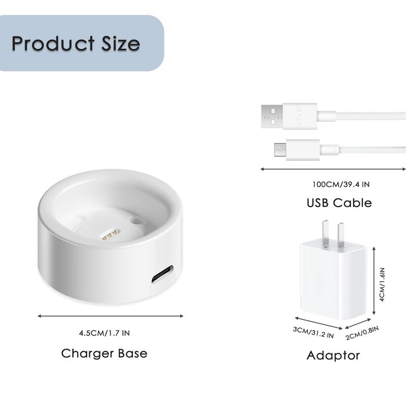 Charger Base for Laifen Wave Electric Toothbrushes LFTB01-P/ LFTB01-A/ LFTB01-S,Electric Toothbrush Charger Dock and Toothbrush Stand Compatible with Laifen