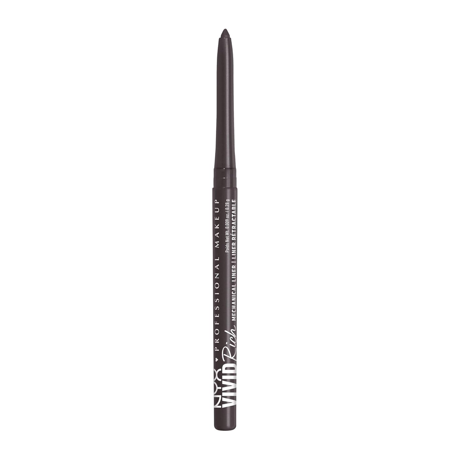 NYX Vivid Rich Mechanical Eye Pencil - Creamy Retractable Eyeliner in Smokin Topaz | Brown Color