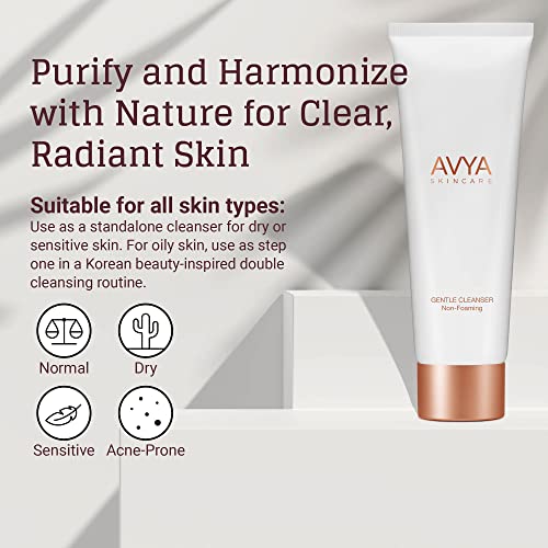AVYA Skincare Gentle Face Cleanser with Salicylic Acid - 1oz