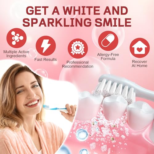 Probiotic Whitening Toothpaste 2-Pack - Fluoride-Free, Deep Clean & Fresh Mint