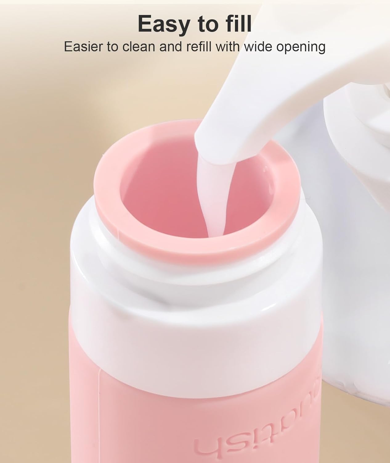 Travel Bottles for Toiletries - 20 Pack TSA Approved Leak Proof Silicone Containers | Macaron Colors