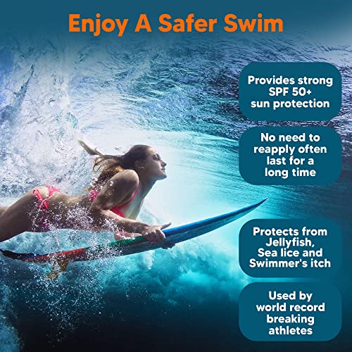 SAFE SEA Jellyfish Sting-Blocking SPF 50+ Sunscreen, 3.4 oz