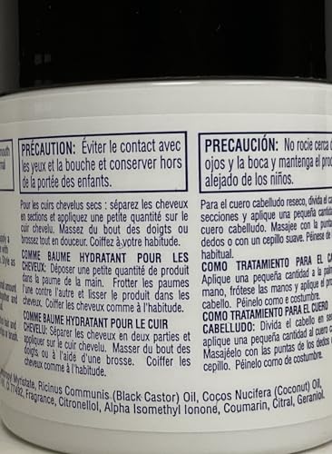 Isoplus Castor Oil Hair & Scalp Conditioner 5.25oz - Promotes Growth