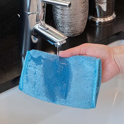 S&T INC. Reusable Makeup Remover Wipes, 5 Pack - Soft Microfiber