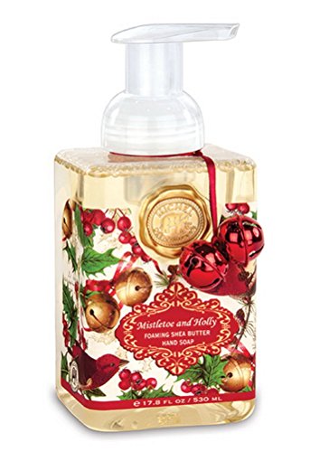Michel Design Works Mistletoe & Holly Foaming Hand Soap 17.8 oz - Gift Pack