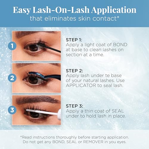 Ardell Wispies Eyelash Extensions Refill Kit - 32 Customizable Clusters