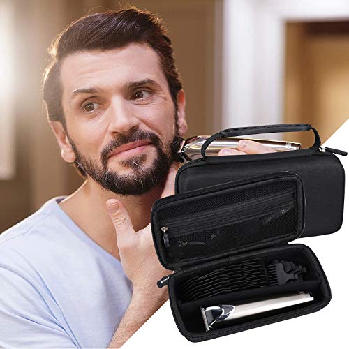 Aproca Black Hard EVA Storage Case for Wahl 9818A Lithium-Ion Beard Trimmer & Accessories