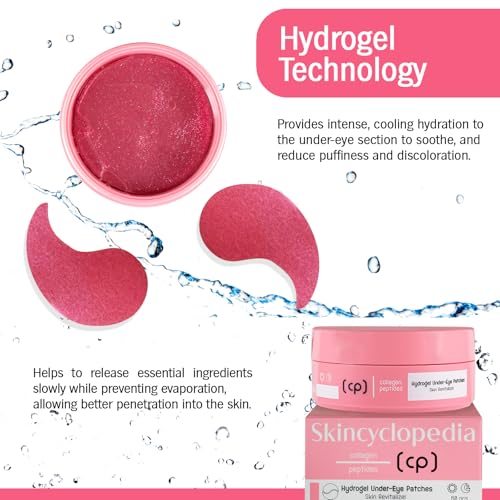 Skincyclopedia Collagen & Peptide Hydrogel Under Eye Patches - 60 Pcs
