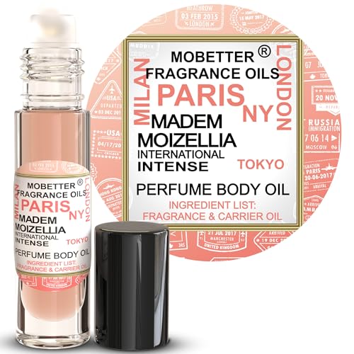 Madem Moizellia Intense Women Perfume Body Oil - 100% Pure Fragrance